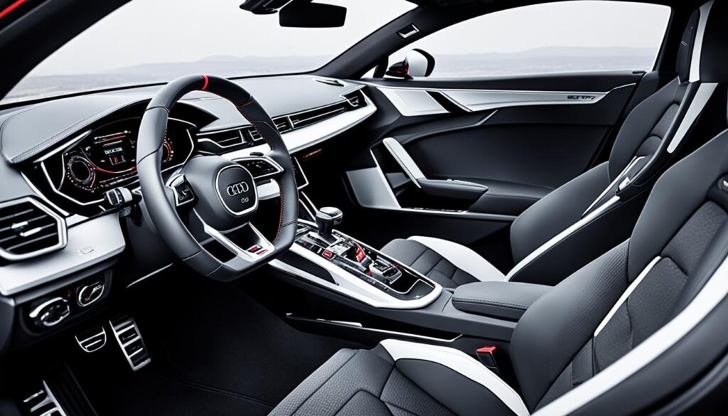 Audi R8 interior design