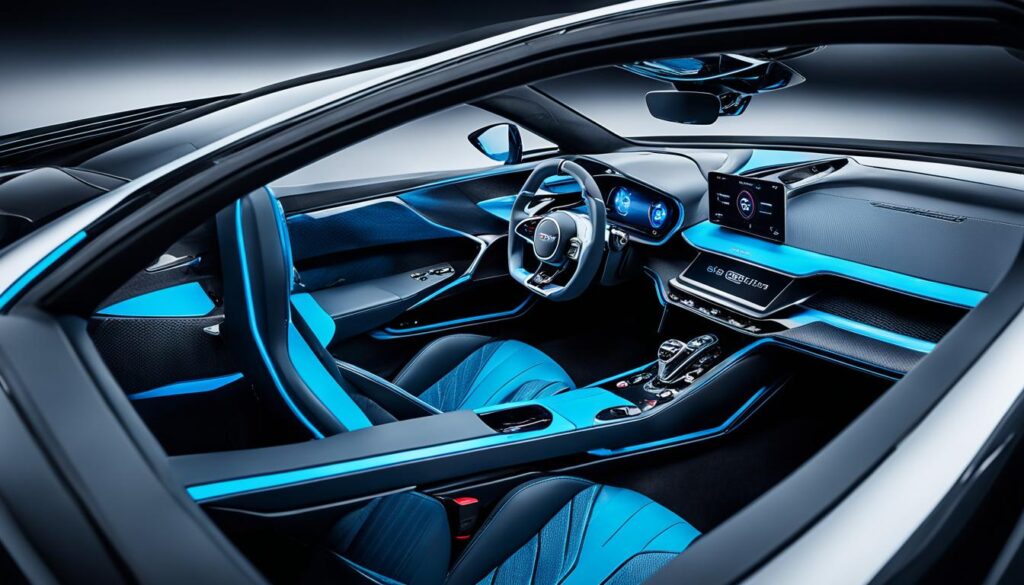 Bugatti Divo interior