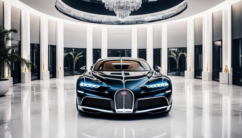 Bugatti La Voiture Noire Tailored for Opulence