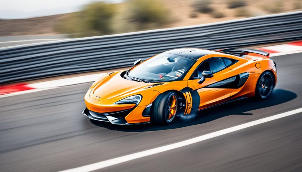 McLaren 570S on Track