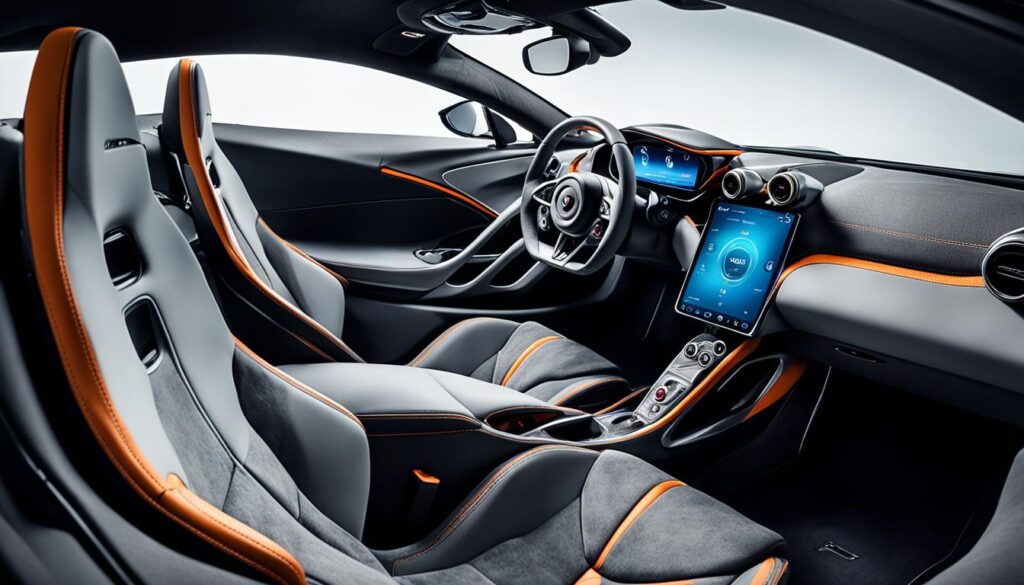 McLaren 720S Comfort and Connectivity