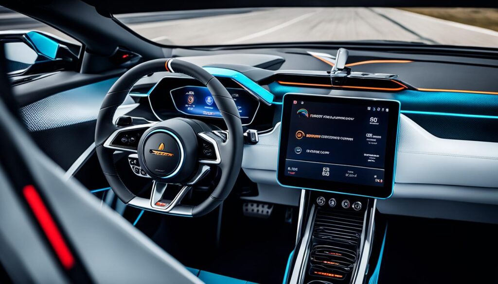 McLaren Senna Infotainment System