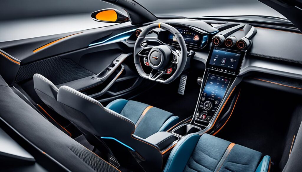 McLaren Senna interior