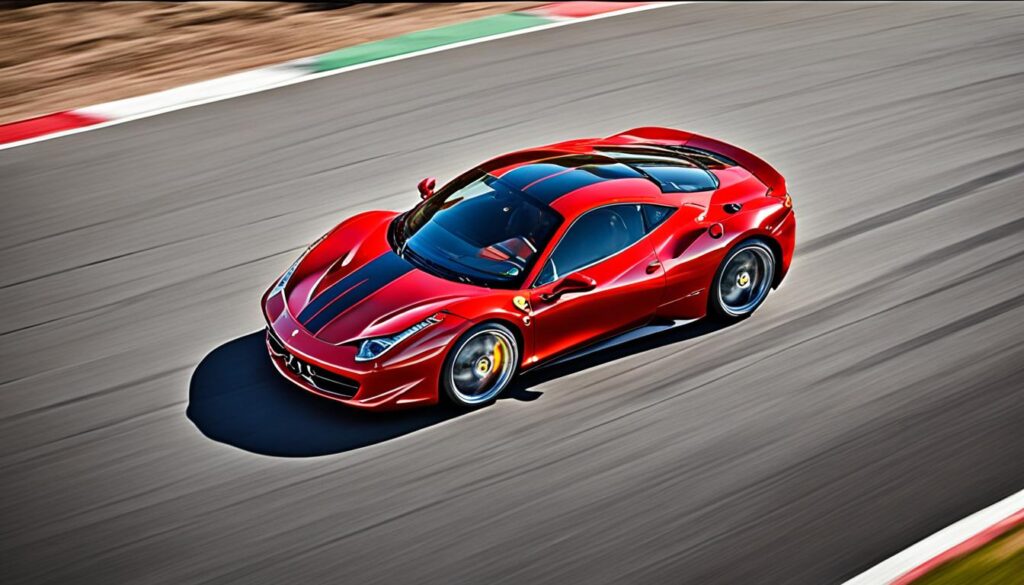 The Aerodynamic Lines of the Ferrari 458