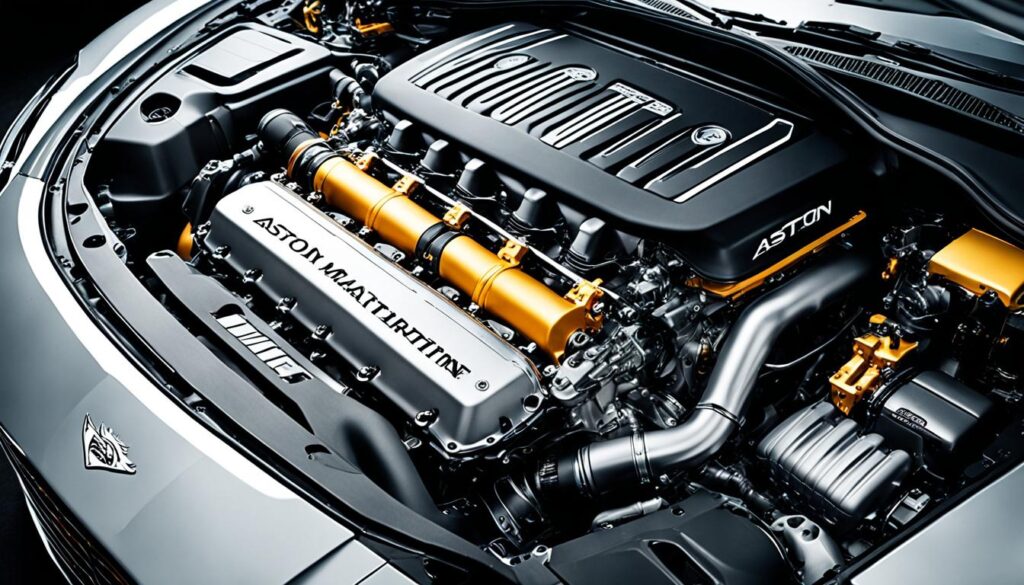 Aston Martin DB12 Engine