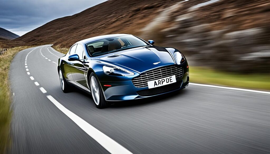 Aston Martin Rapide driving dynamics