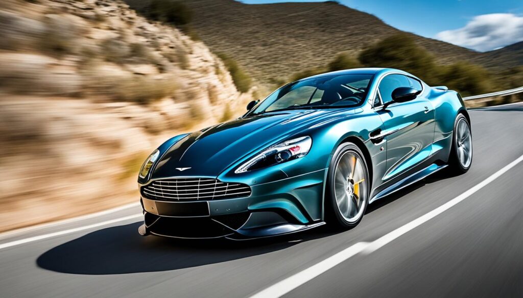 Aston Martin Vanquish Handling and Dynamics