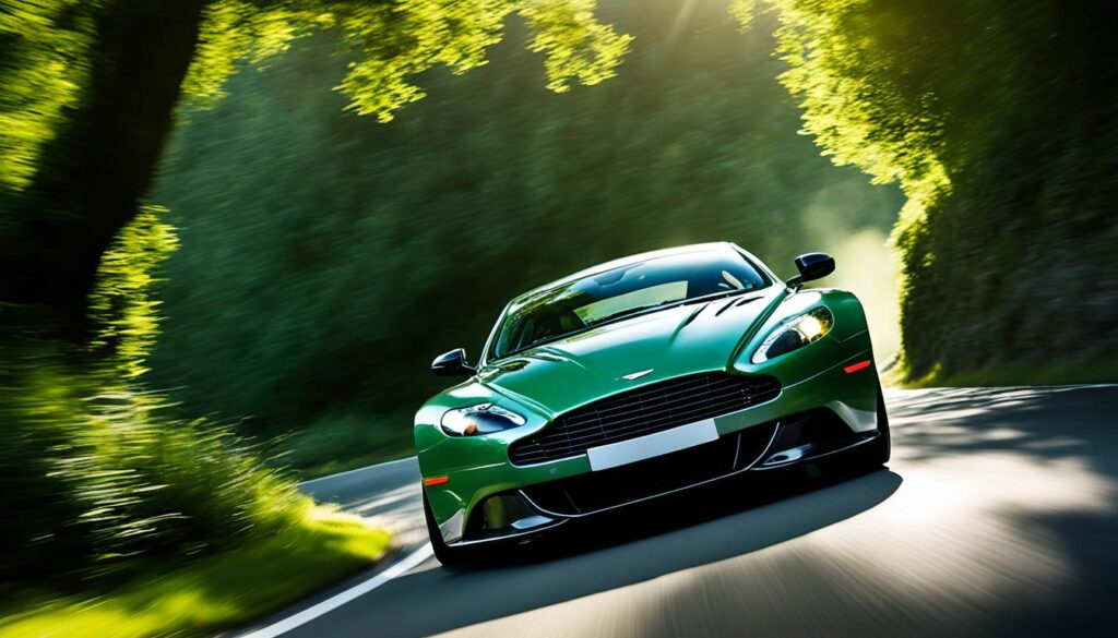 Aston Martin Vanquish Performance Features