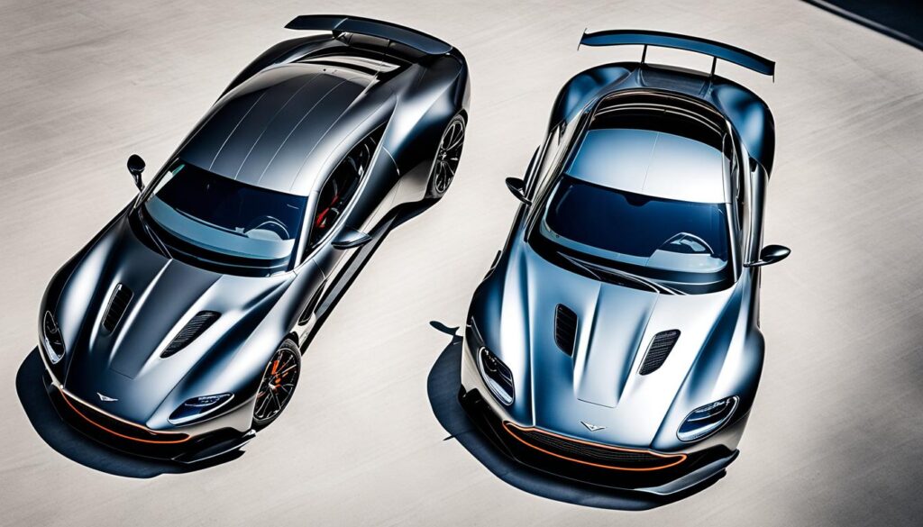 Aston Martin Victor's Carbon Fiber Structure