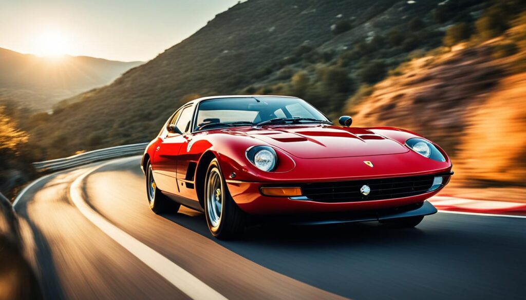 Driving a Ferrari Daytona