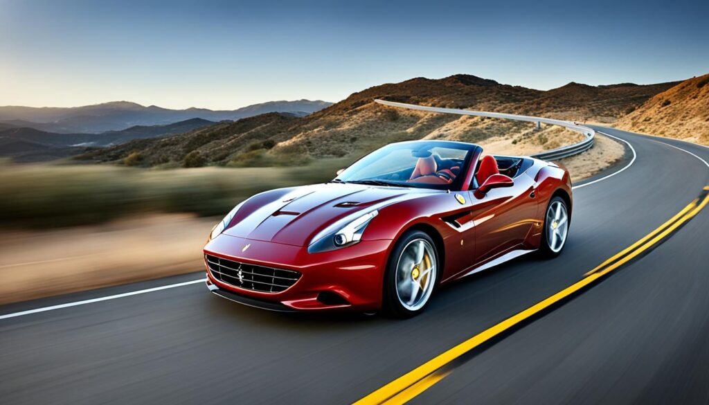 Ferrari California driving experience