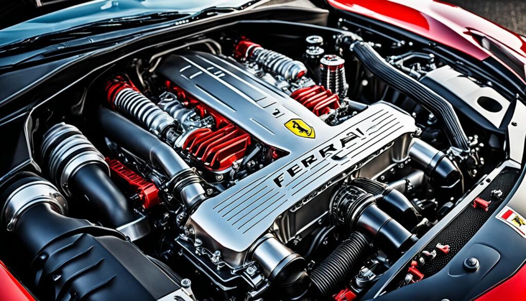 Ferrari F12 engine masterpiece