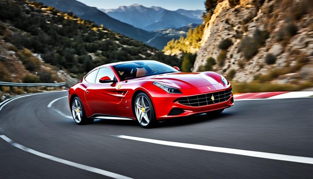 Ferrari FF all-wheel drive dynamics