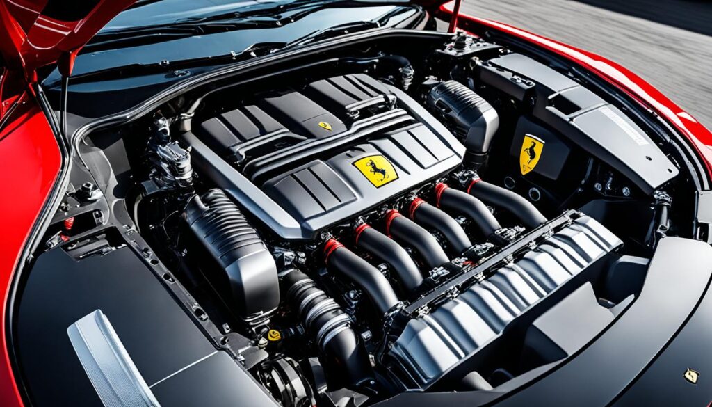 Ferrari Portofino M Engine