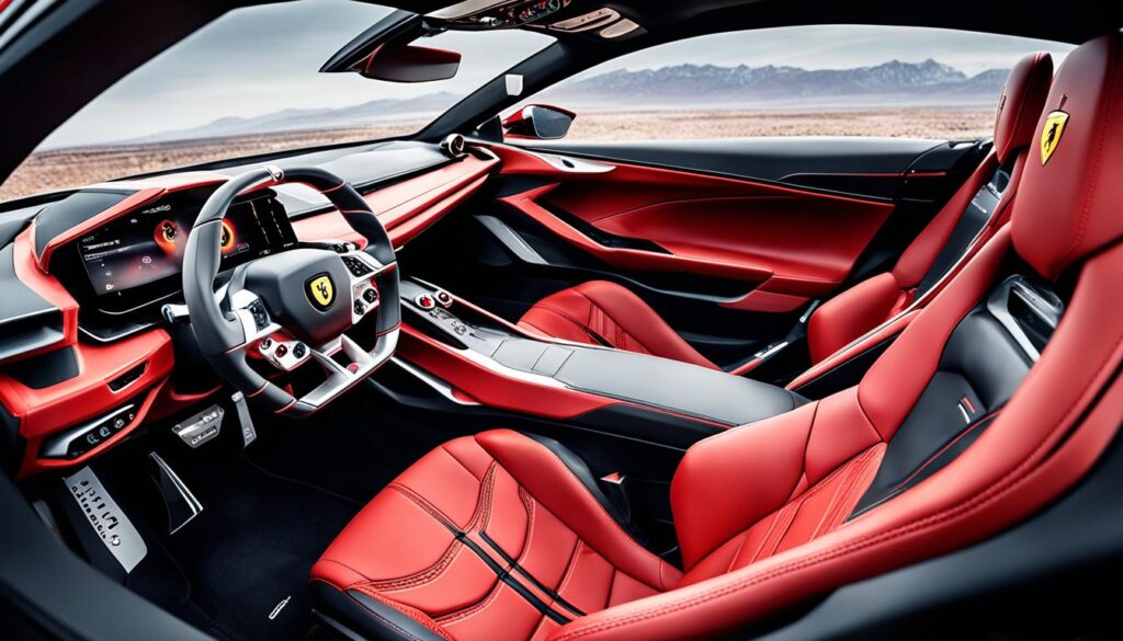 Ferrari SF90 Interior Luxury