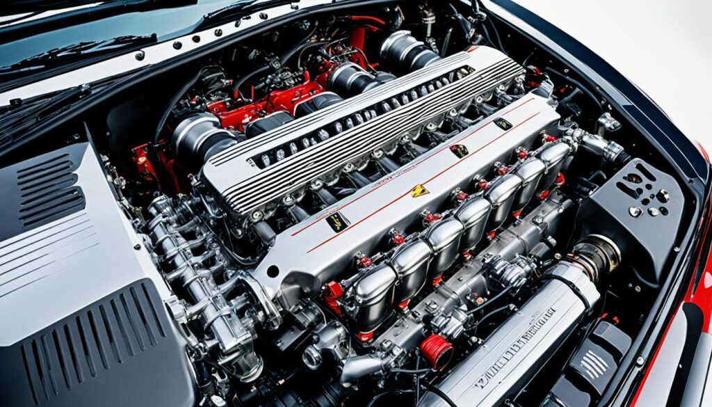 Ferrari Testarossa Engine