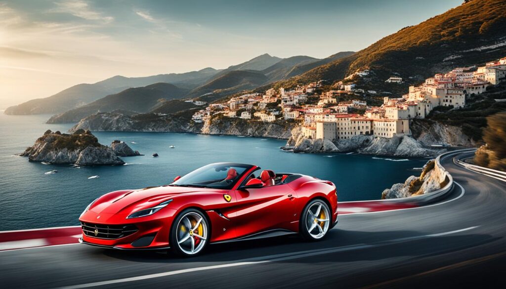 Italian craftsmanship of the Ferrari Portofino