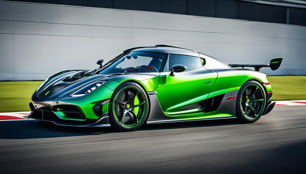 Koenigsegg Jesko Carbon Fiber Structure