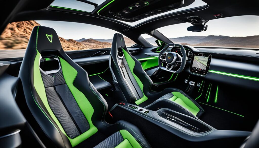 Koenigsegg Jesko luxury interior