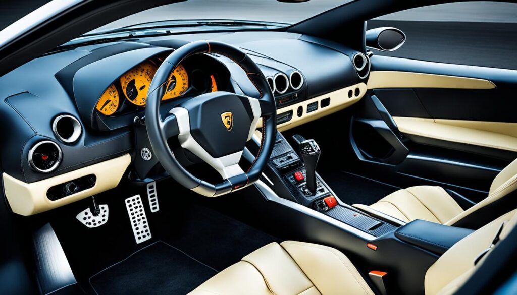 Lamborghini Diablo Interior