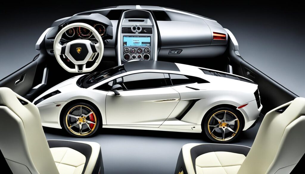 Lamborghini Gallardo Interior Evolution