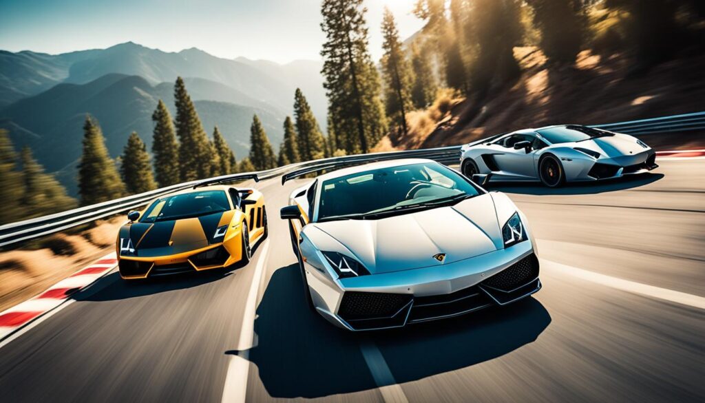 Lamborghini Gallardo versus Modern Supercars