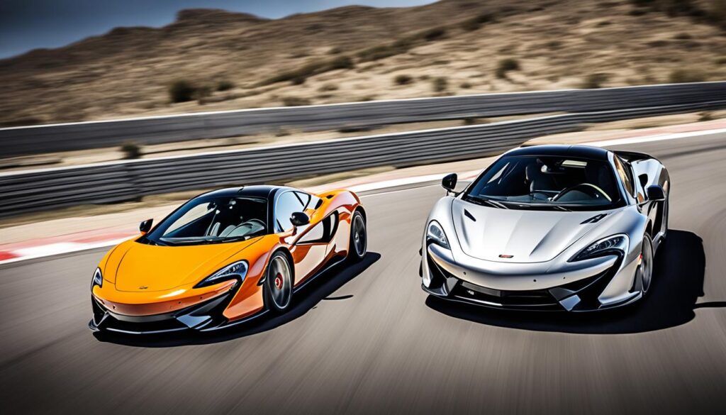 McLaren 540C Comparison Chart