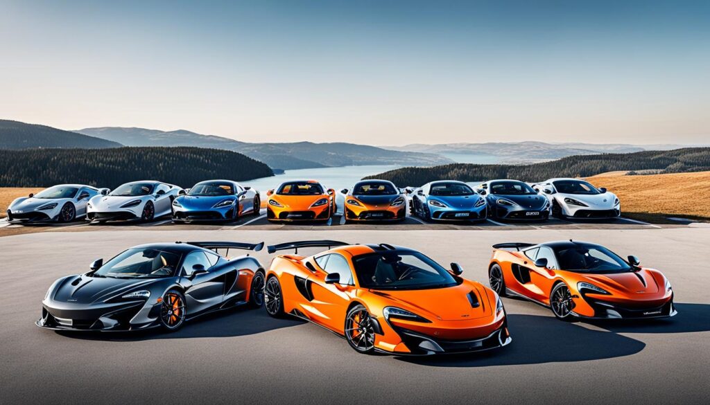 McLaren 765LT competitive pricing chart