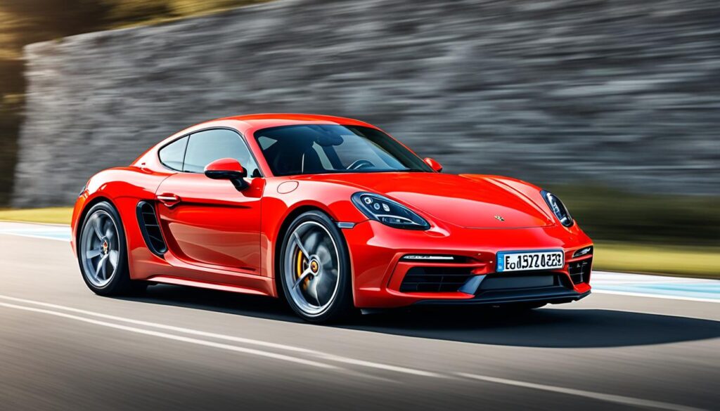 Porsche 718 Cayman Exterior Design