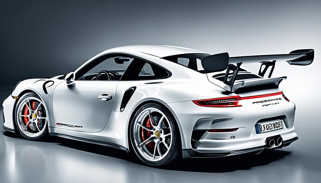 Porsche 911 GT3 Swan Neck Rear Wing