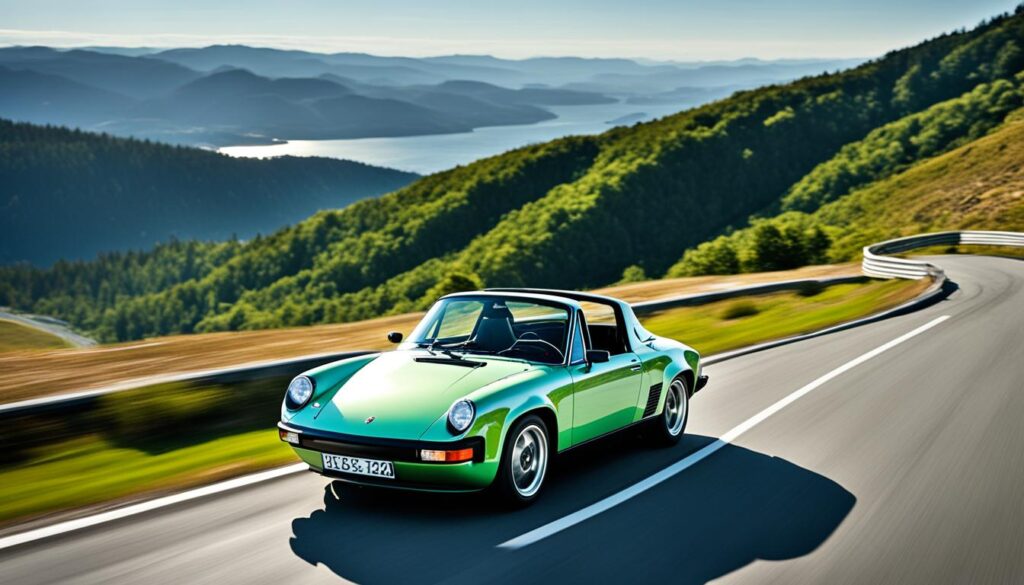 Porsche 914 Driving Curves