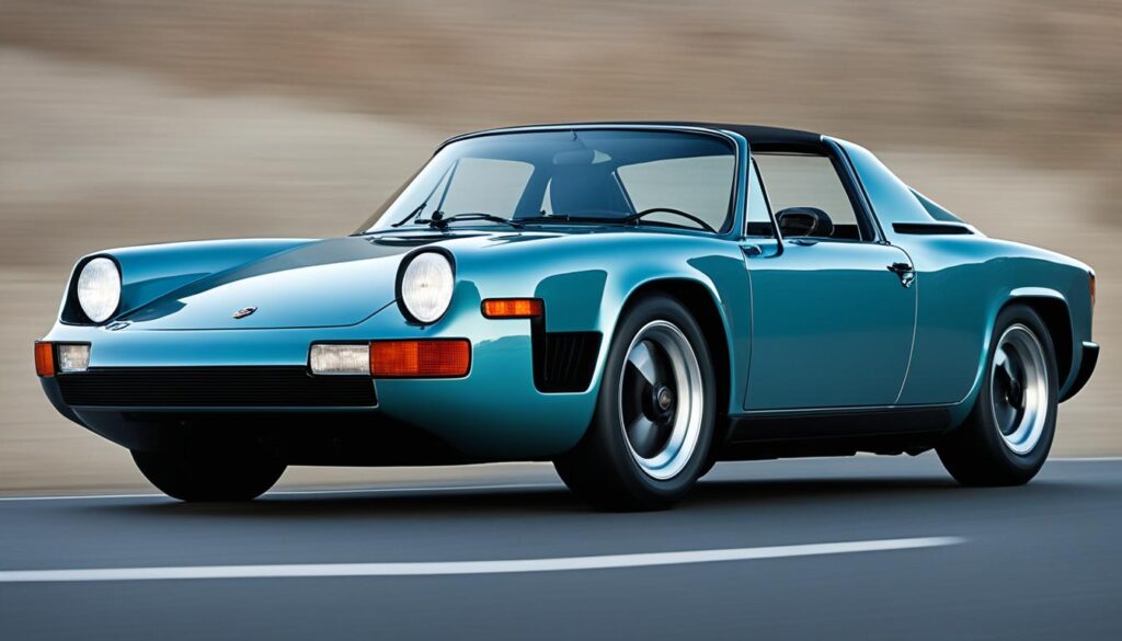 Porsche 914 exterior design