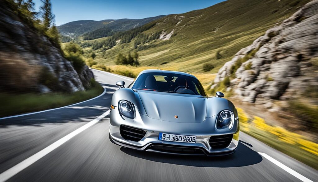 Porsche 918 Spyder Stability and Handling