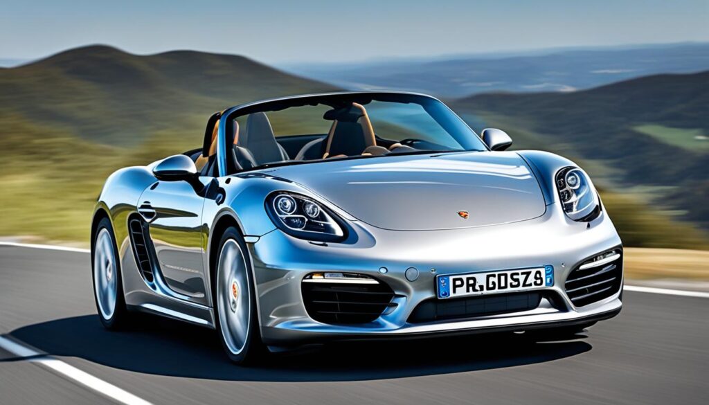 Porsche Boxster Mid-Engine Layout