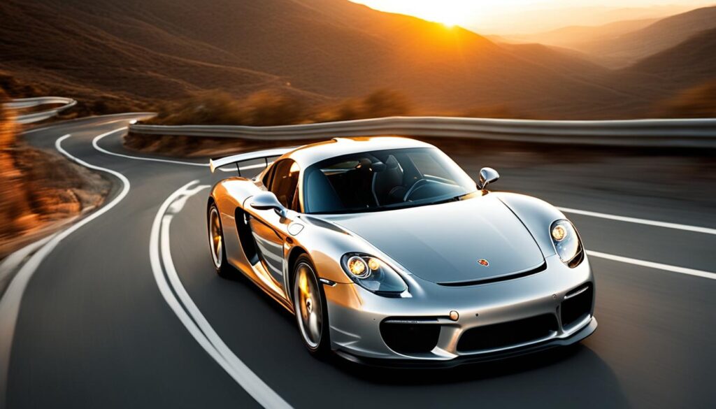 Porsche Carrera GT in Motion