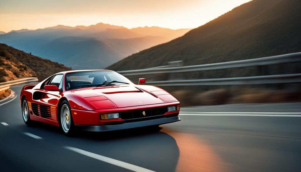 Testarossa Driving